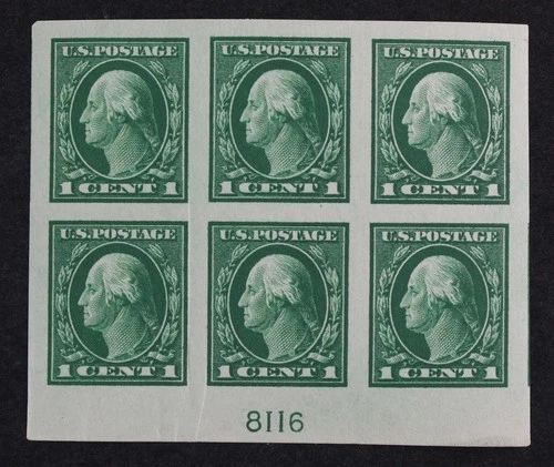 CKStamps: US Stamps Collection Scott#481 Mint NH OG 2 Stamps Crease