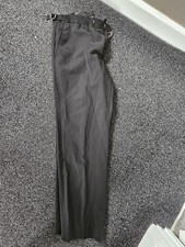 M&S Mens Black Tuxedo Dinner suit pants