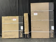 Zline built in Freezer and Refrigerator panel Autograph edition