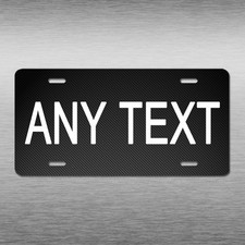 Personalized Custom Aluminum License Plate Car Tag Truck Your Text