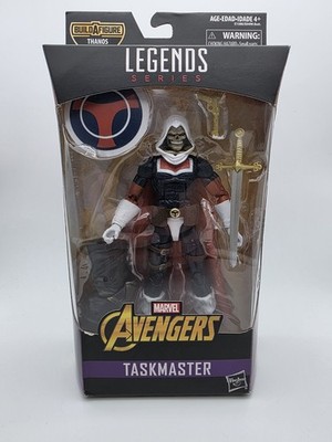 Hasbro Marvel Legends Avengers TASKMASTER 6” Figure Thanos Build-A ...