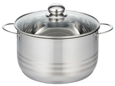 Topf ELO BRILLANT D 16 cm silber Bratentopf Universaltopf Suppentopf