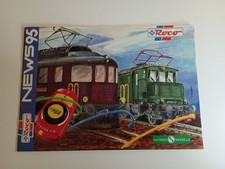 Roco, Catalogue Modélisme Ferroviaire, Les nouveautés 1995, 43 Pages.