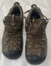 KEEN Targhee Hiking Dry Waterproof Shoes Men 12 Brown EU 46 New w/ Defects READ