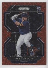 2022 Panini Prizm Tier II Red Velocity Prizm Alex De Goti #183 0q1p