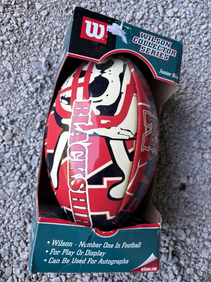 Futebol americano Nebraska Cornhusker, Wilson novo na caixa - Imagem 3 de 4