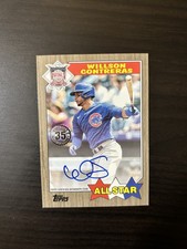 Willson Contreras 2022 Topps 1987 All Star Autograph Red /25 #87ASA-WC Auto SSP