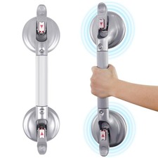 19" Portable Suction Shower Grab Bar - 300lb Capacity Bath Handle