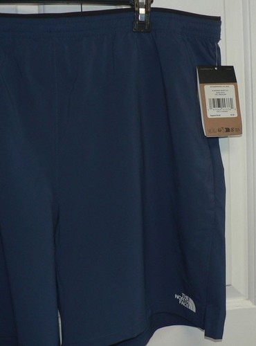 North Face Men's Elastic Waist Wander Shorts 2.0 in Shady Blue 2XL MSRP $50 - Picture 9 of 11