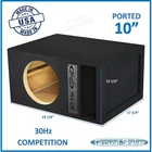 10" Vented Single Subwoofer Enclosure Car Audio Enclosure 10" Sub Box Ported