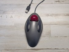 Logitech Marble Mouse USB Trackball T-BC21 Gr...