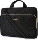 15.6 Inch Black Laptop Sleeve Case for MacBook Pro 16, HP, Dell, Acer, Asus with