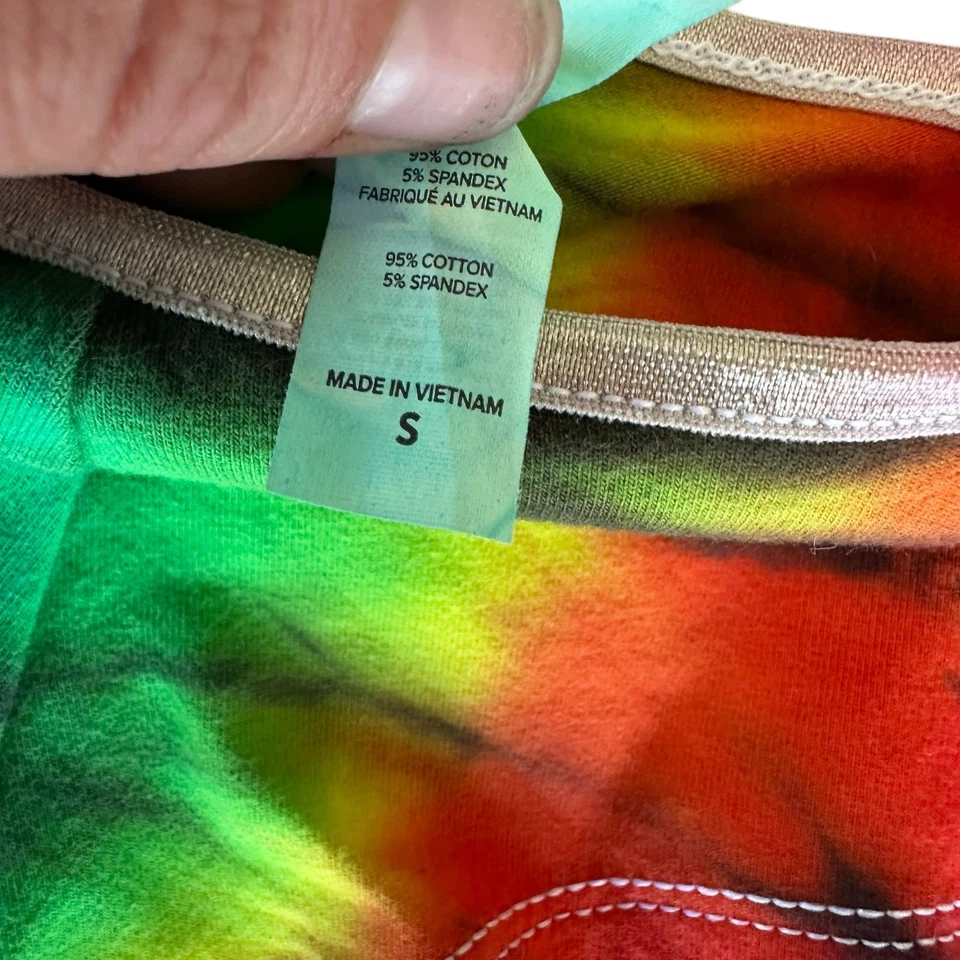 Женские Boyshorts Undies размер Juniors маленький Rainbow галстук краситель совершенно новый - Изображение 2 из 4