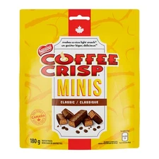 Coffee Crisp Minis, 180G/6.3 Oz