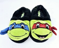 TMNT Slippers Teenage Mutant Ninja Turtles Youth Unisex M 7-8 NWOT