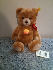 STEIFF NWT BROWN Petsy Teddy Bear Vintage Collector 10” Jointed Plush  #012051 