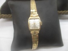 Dugena 17 Rubis Incabloc – Damen Armbanduhr vergoldet „Klassisch“