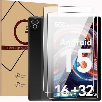 2 Pack Glass Screen Protector For Evermyth  10.1 inch''  Tablet 9H HD Clear