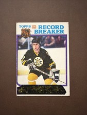 1980-81 Topps #2 Ray Bourque RC Record Breaker EX/NM Unscratched! hockey card
