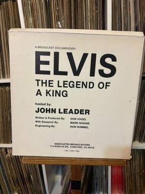 ELVIS PRESLEY The Legend Of A King RARE 3xLP RADIO SHOW CUE SHEETS Vinyl