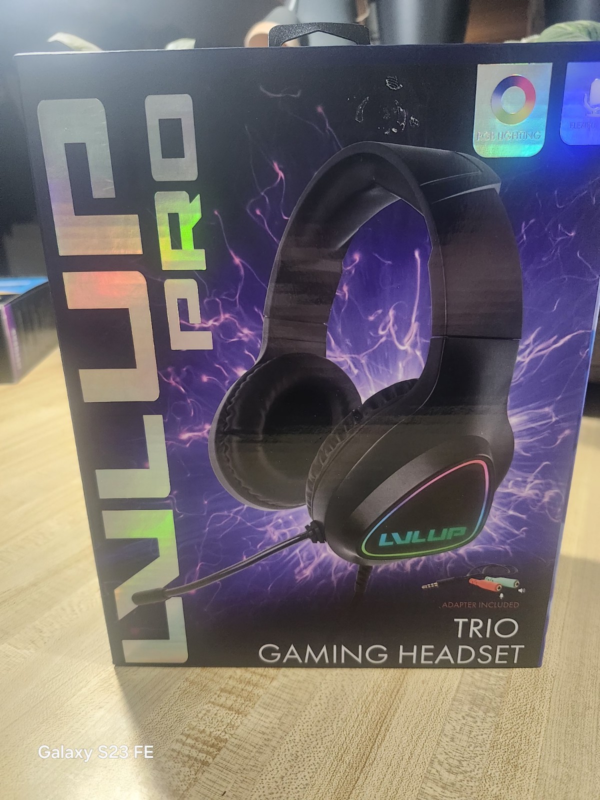 New Gaming Headset in Original Packaging-image