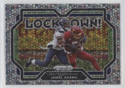 2021 Panini Prizm Lockdown! No Huddle Prizm Jamal Adams #7 0z0q