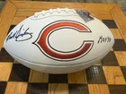 Chicago Bears Mike Singletary Autographed Football