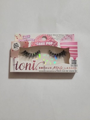 Ioni Lashes Cake Pop Candy Truck Wispy Crisscross Cateye Eyelash Falsies