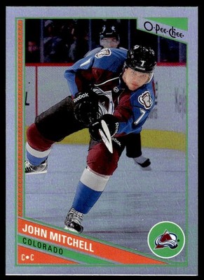2013-14 O PEE CHEE RAINBOW John Mitchell Colorado Avalanche #351 R39