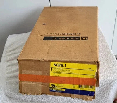 ( 1 ) Square D NQNL1 Schneider Electric Unit NQ Panelboards 200% Neutral Kit