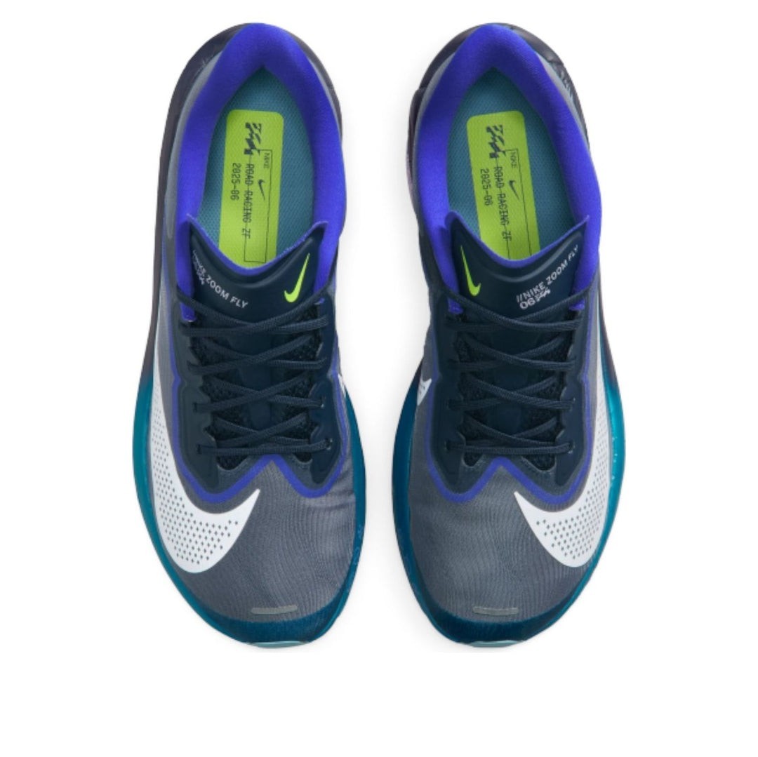 Men's Size 6 Nike Zoom Fly 6 Obsidian White Persian Purple Road