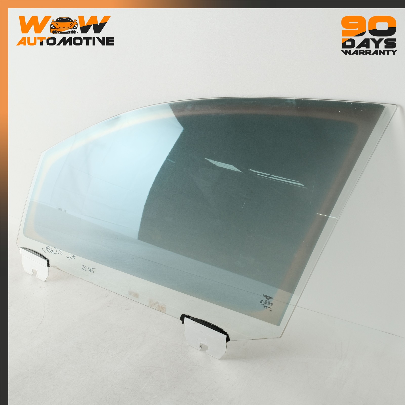 06-13 BENTLEY CONTINENTAL FLYING SPUR FRONT LEFT DOOR WINDOW GLASS OEM