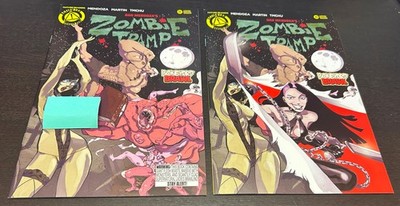 ZOMBIE TRAMP #11 (Action Lab Comics 2015) -- Standard + RISQUE Variant