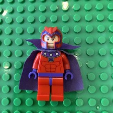 Lego Magneto Minifigure From Set 6866 Wolverine’s Chopper Showdown (2012)