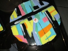 PLATEAU A FROMAGE ÉMAUX DE LONGWY COLLECTION PIGALLE 1959 VINTAGE