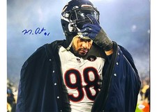 Montez Sweat Signed Chicago Bears 16x20 Photo JSA