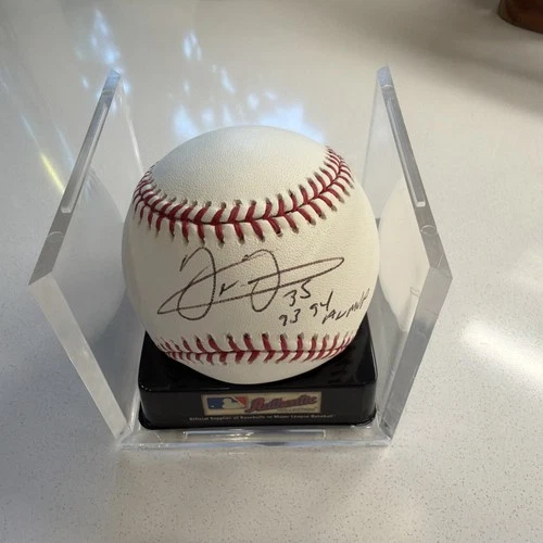 Frank Thomas Autographed Baseball AL MVP 93 / 94