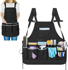 Professional Cleaning Apron for Housekeeping, Water-Resistant Cleaning Apron wit