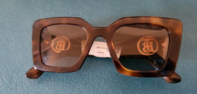 Burberry Sunglasses BE4344 Daisy 3316T5 Light Havana Brown Gradient Polarized