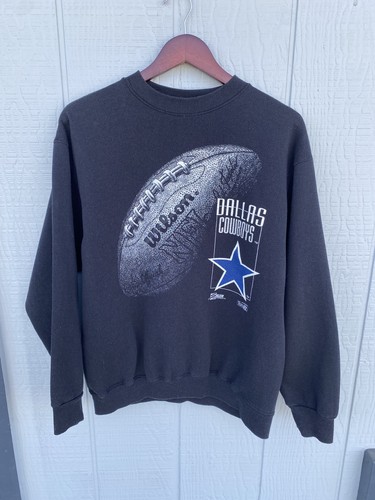 Vintage 90s Dallas Cowboys Salem Men’s Black Large Crewneck Sweatshirt