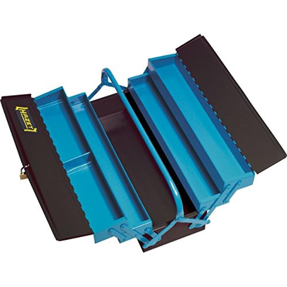 Cassetta Attrezzi Hazet 190L Metallo Blu | 5 Scomparti Professionale
