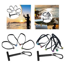 Porte-bobine de bas de ligne pour pêche à la mouche avec support de bobine,