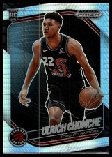 2024-25 Panini Prizm Black #236 Ulrich Chomche Hyper Prizms Rookie