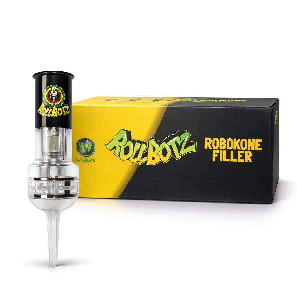 Rollbotz ROBOKONE Electric Automatic Grinder Black Auto Pre-