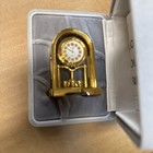 Vintage Bulova Berkely B0567 Miniature Brass Clock NOS — photo 1