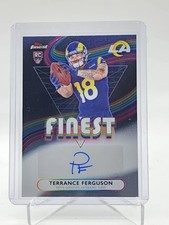 TERRANCE FERGUSON 2025 TOPPS FINEST ROOKIE AUTO #RFA-TF RAMS Q6915