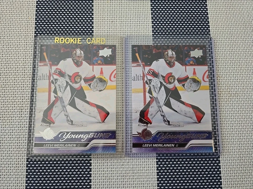 Senators Young Guns rookie lot Of 6; Sanderson, Pinto, Merilainen; 2021-22, 23 - Image 2 of 4