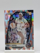 2024 Panini Prizm WNBA #60 Rickea Jackson WNBA Logo Prizms