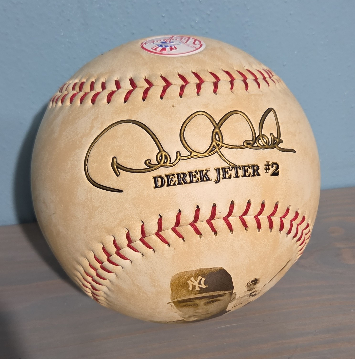 Derek Jeter #2 New York Yankees MLB Career Highlights Souvenir Baseball