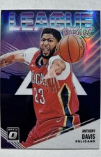 Anthony Davis 2018 Panini Donruss Optic League Leaders Purple #5